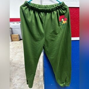 Mushroom sweatpants